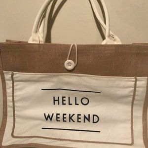 Weekender Tote Bag - NEW